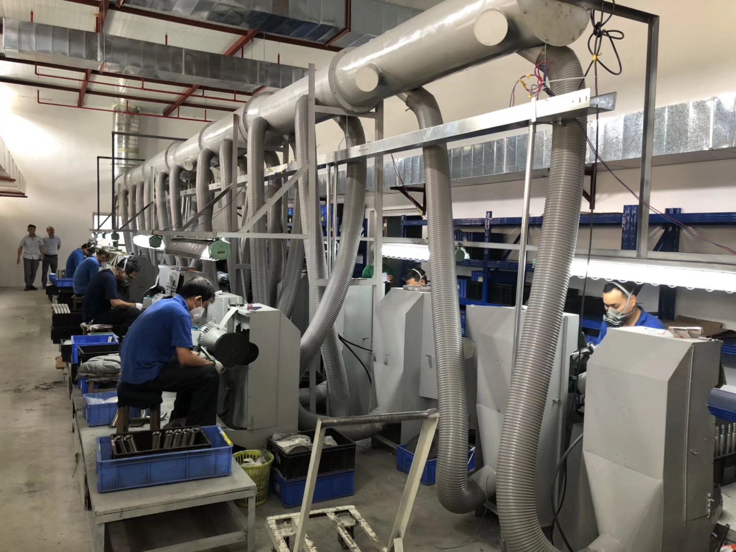 永腾五金厂湿式金属打磨除尘工程
