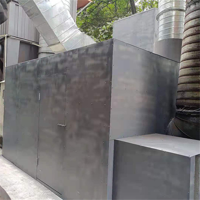 石金科技5台大型离心风机噪音治理工程