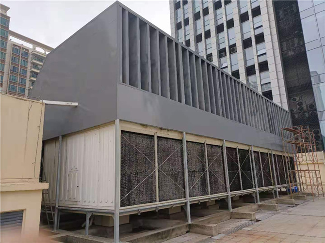 长安中正广场冷却塔噪声治理工程