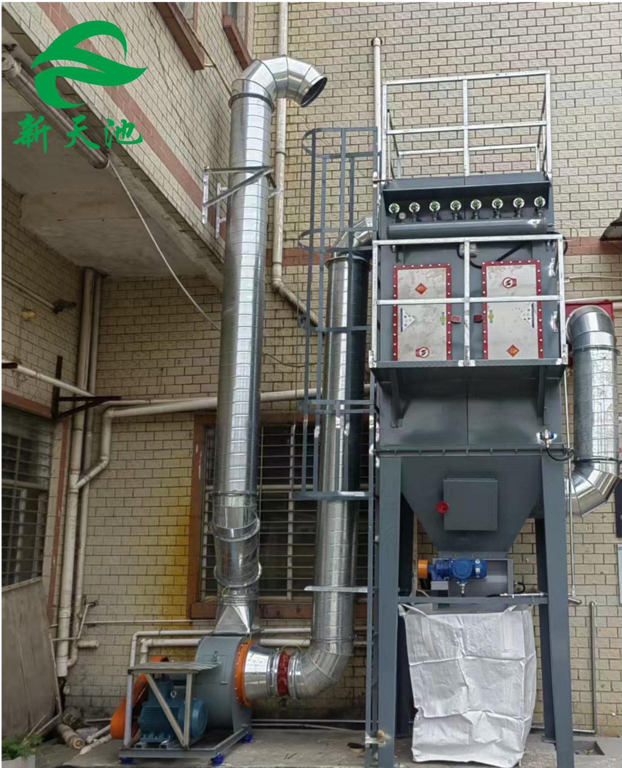 东莞石排某机械加工企业粉尘治理