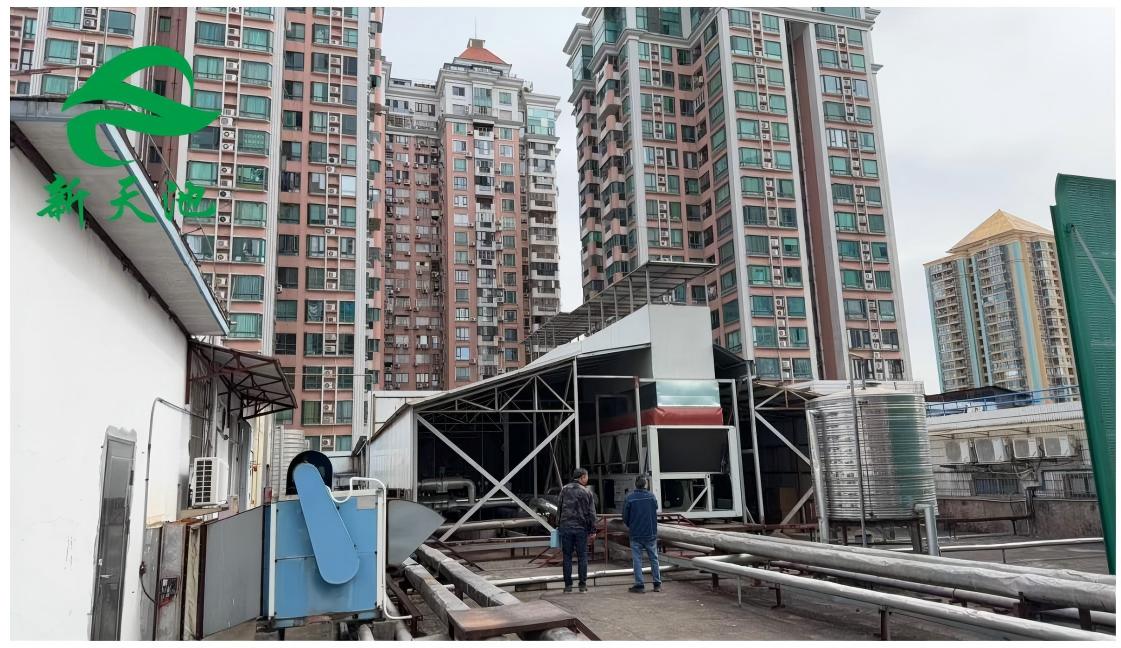 深圳某医院楼面空调机组降噪治理工程