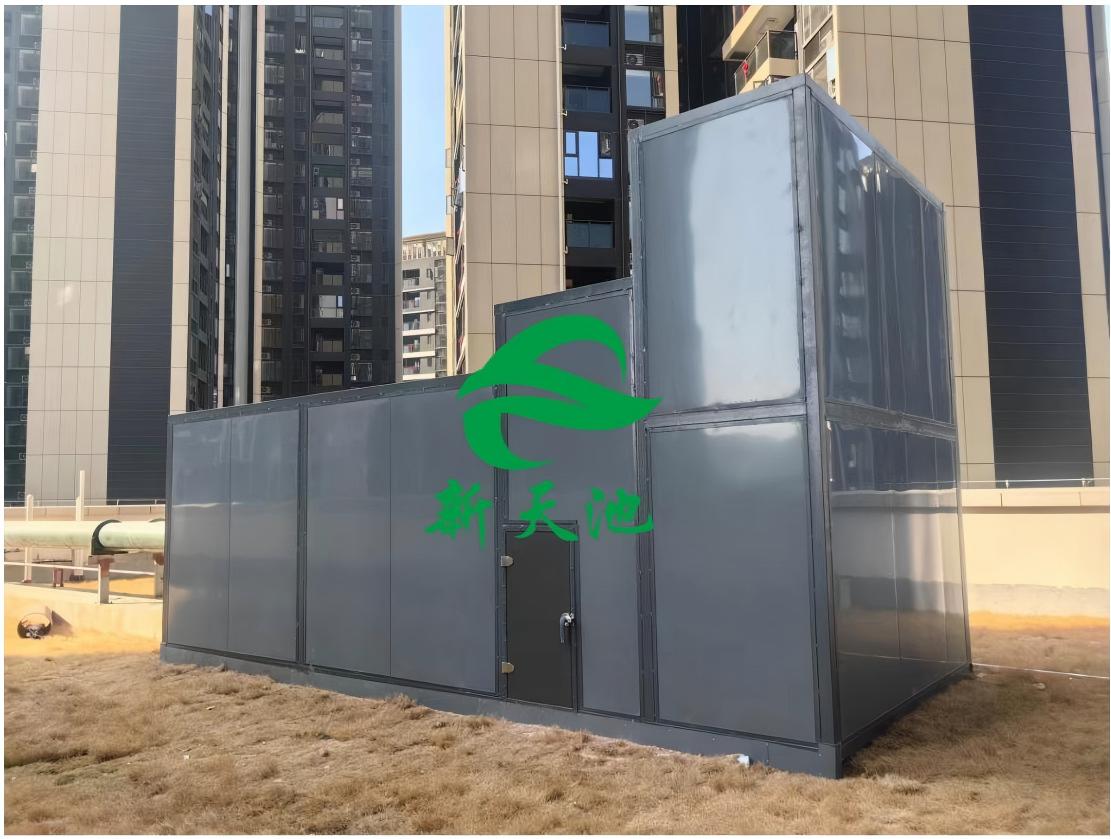 深圳市南山区某公司食堂油烟净化风机噪音治理工程