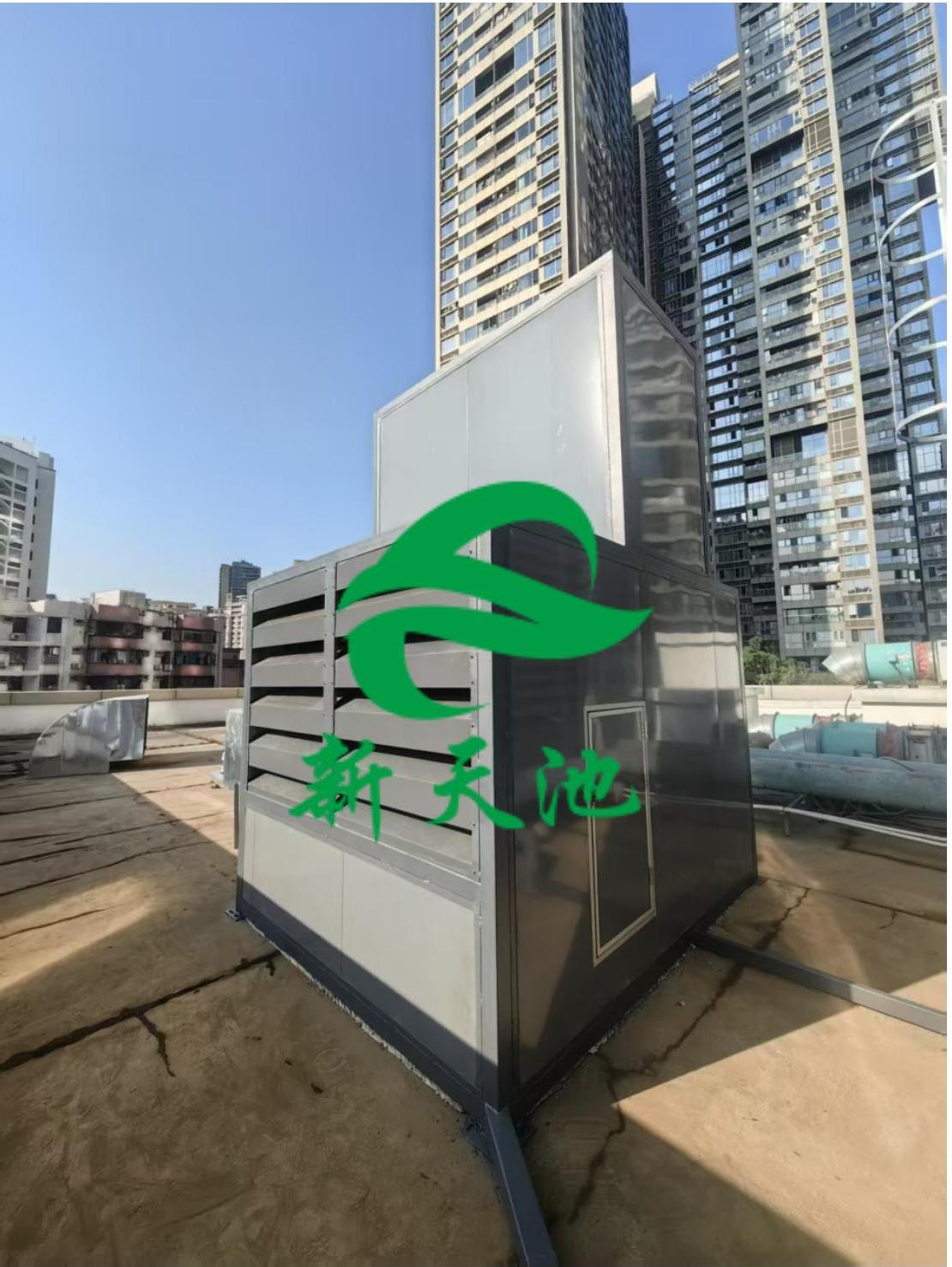 深圳市南山区蛇口某商业热泵机组噪音治理工程