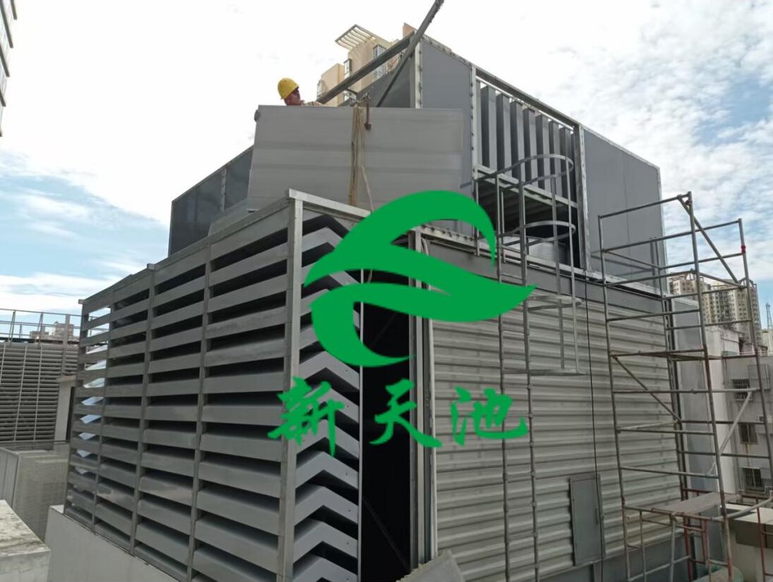 深圳市光明区某商住一体中央空调降噪治理