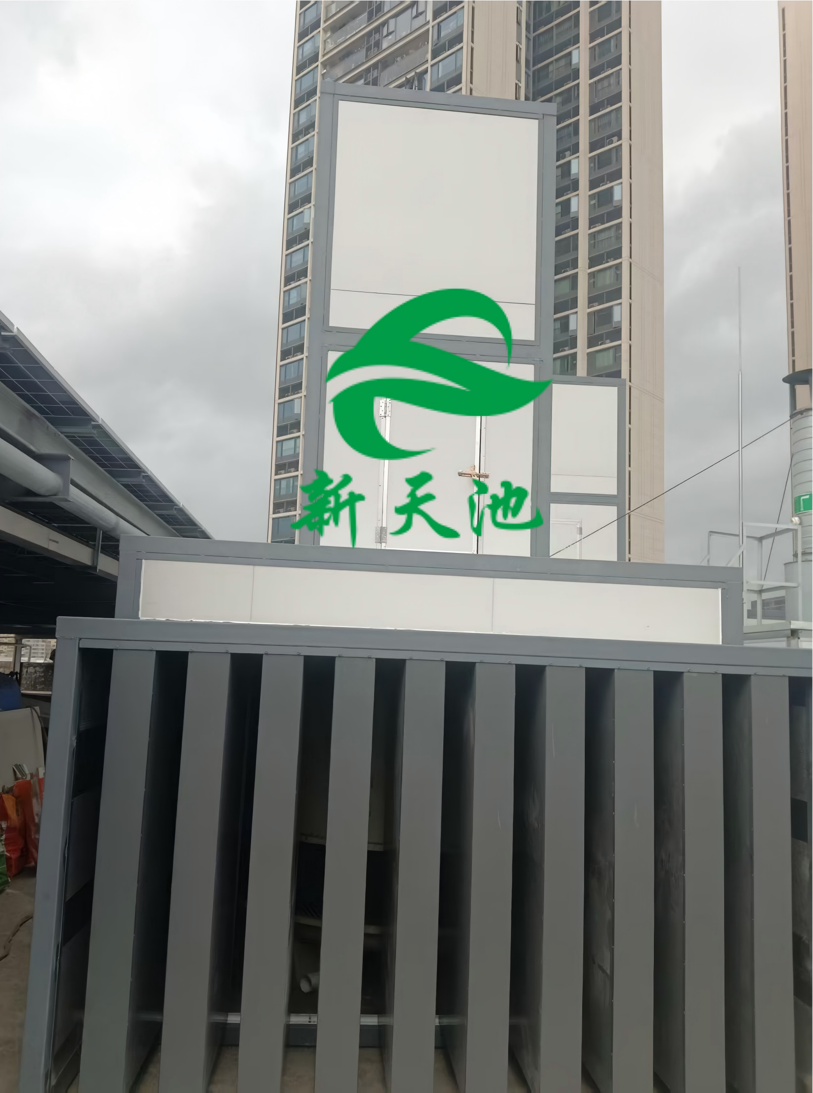 深圳市光明某公司冷却塔噪音治理工程