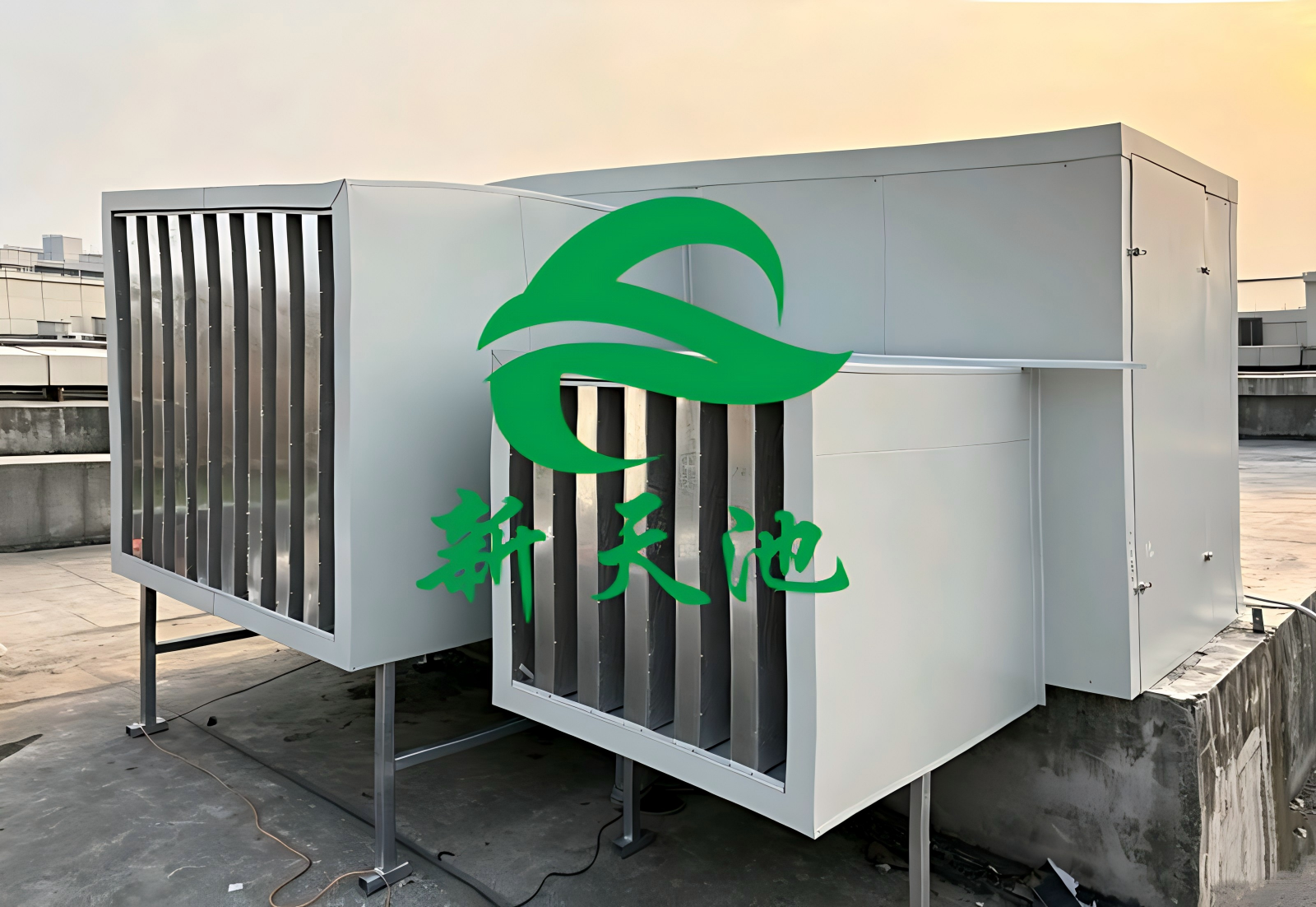 深圳市龙华区某餐饮公司排油烟风机降噪治理工程