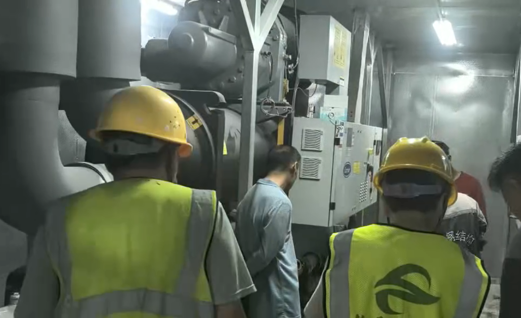 东莞市虎门镇某企业冷冻机降噪工程