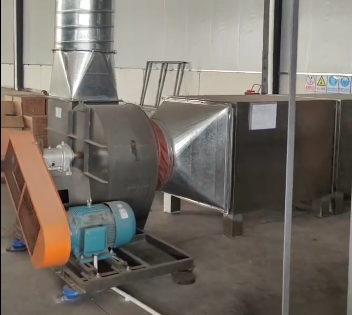 深圳市某企业离心风机降噪